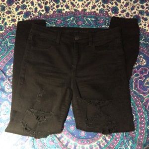 American Eagle Black Hi-Rise Jegging Size 12